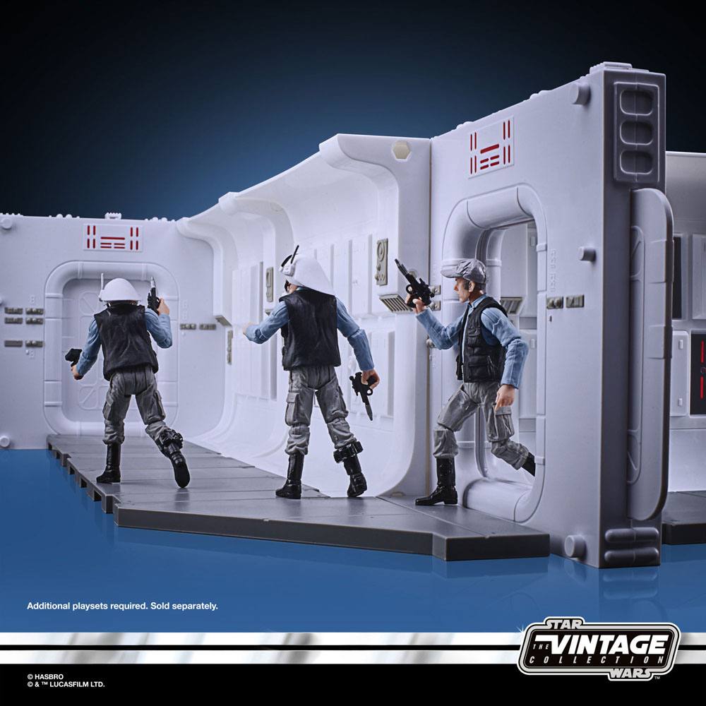 HASBRO - Star Wars Episode V Vintage Collection Tantive IV Hallway with Rebel FLeet Trooper Figure