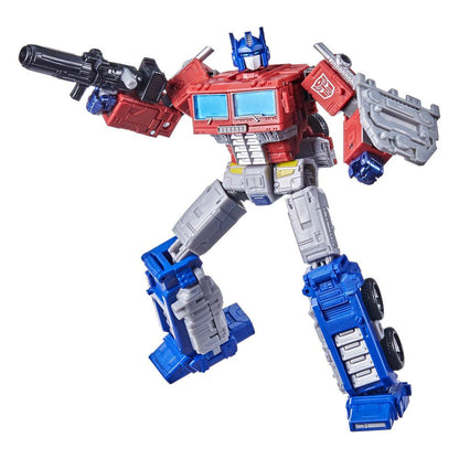 TAKARA TOMY - Transformers Generations War for Cybertron Kingdom Action Figur Leader Class Optimus Prime 18 cm