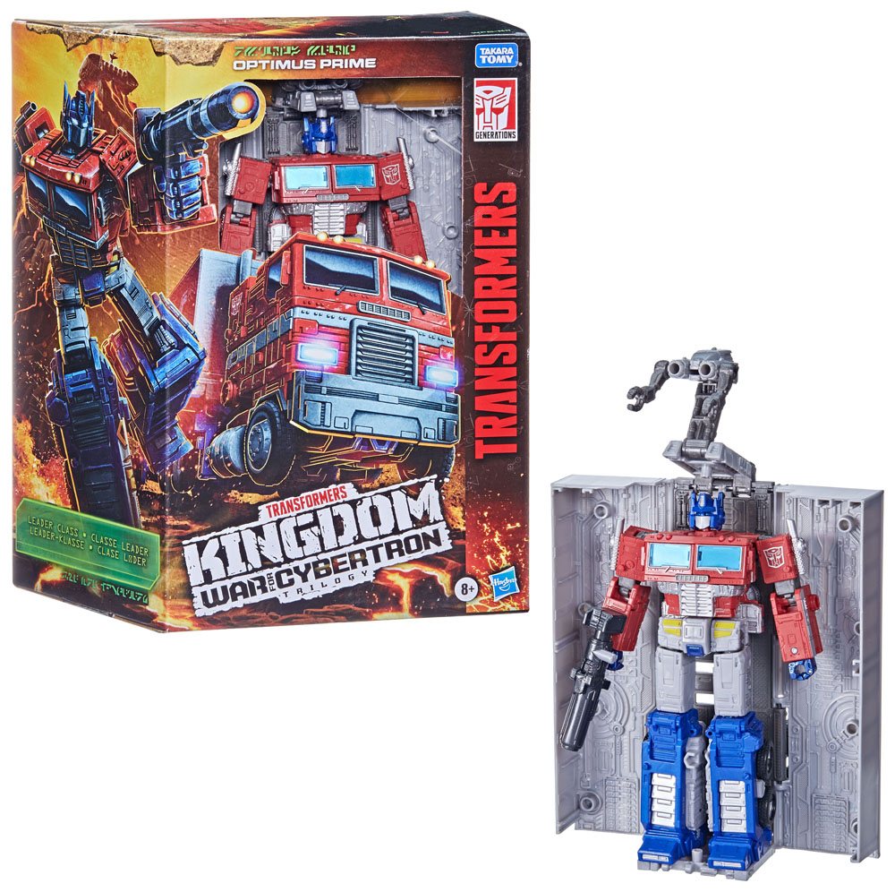 TAKARA TOMY - Transformers Generations War for Cybertron Kingdom Action Figur Leader Class Optimus Prime 18 cm