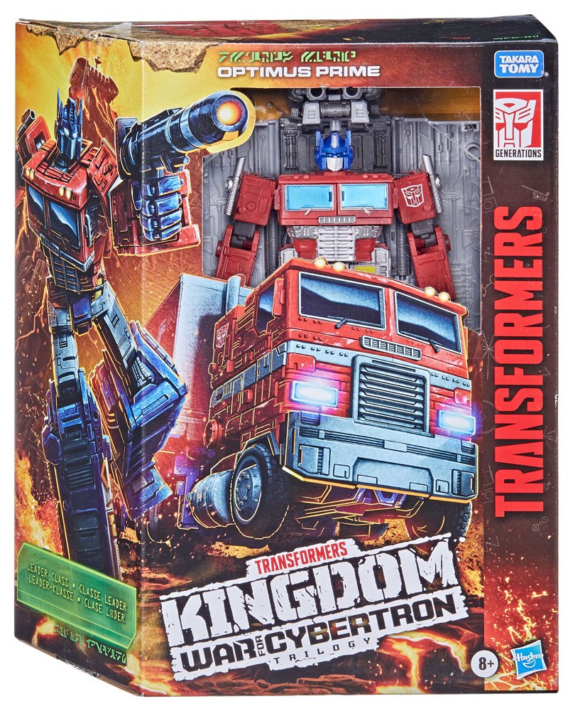 TAKARA TOMY - Transformers Generations War for Cybertron Kingdom Action Figur Leader Class Optimus Prime 18 cm