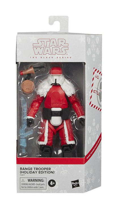 HASBRO - Star Wars Black Series Action Figure 2020 Range Trooper (Holiday Edition)