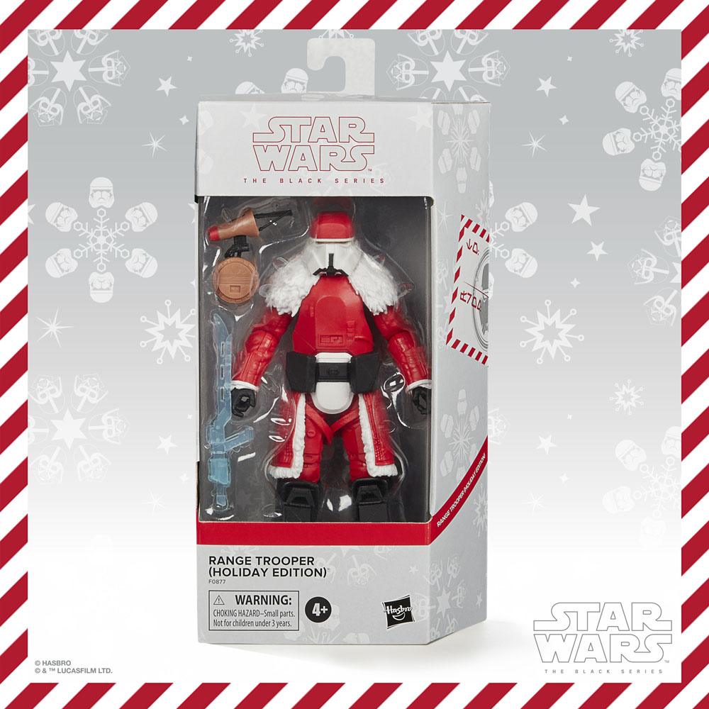 HASBRO - Star Wars Black Series Action Figure 2020 Range Trooper (Holiday Edition)