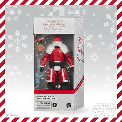 HASBRO - Star Wars Black Series Action Figure 2020 Range Trooper (Holiday Edition)