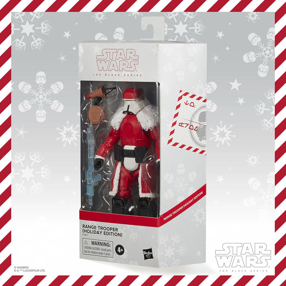 HASBRO - Star Wars Black Series Action Figure 2020 Range Trooper (Holiday Edition)