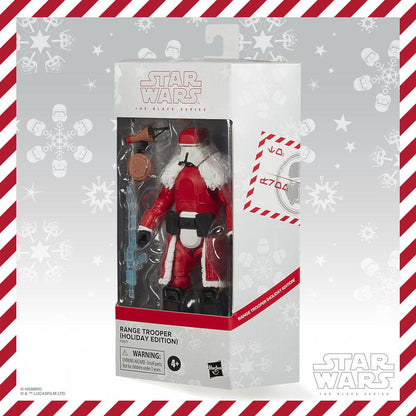 HASBRO - Star Wars Black Series Action Figure 2020 Range Trooper (Holiday Edition)