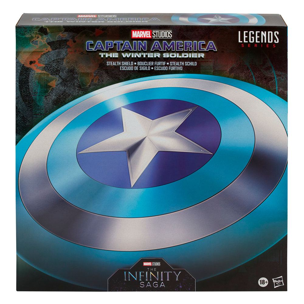 HASBRO - Marvel - Legends: The Infinity Saga Captain America - The Winter Soldier Stealth Shield