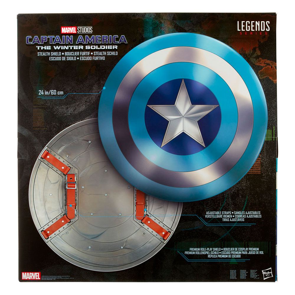 HASBRO - Marvel - Legends: The Infinity Saga Captain America - The Winter Soldier Stealth Shield