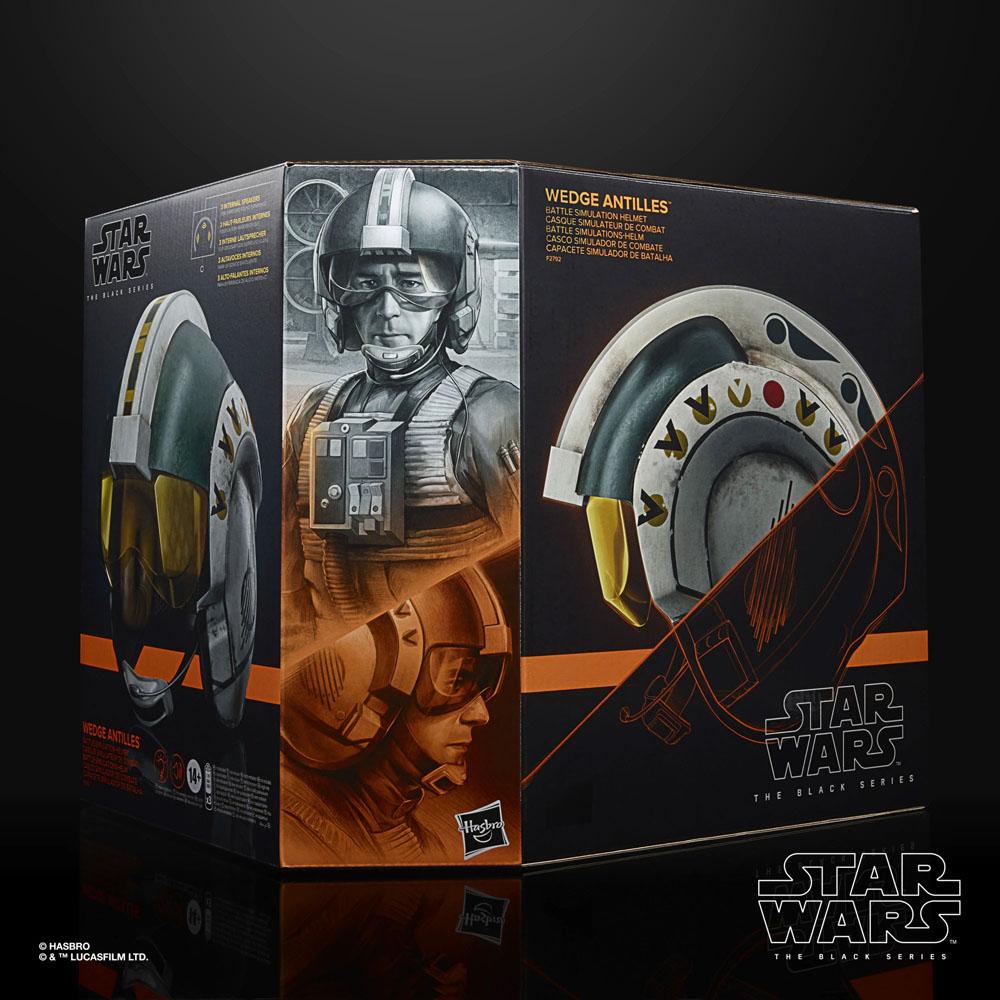 HASBRO - Star Wars Episode IV Black Series Electronic Wedge Antilles Battle Simulation Helmet