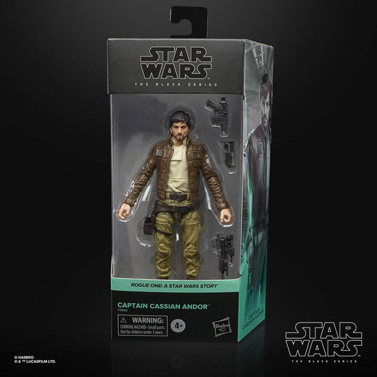 HASBRO - Star Wars Rogue One Black Series Action Figure 2021 Captain Cassian Andor