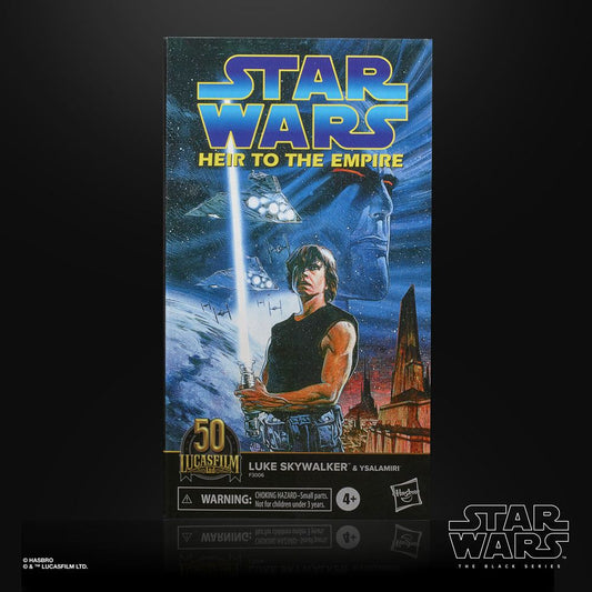HASBRO - Star Wars HTTE Black Series Lucasfilm 50th Ann. Action Figure 2021 Luke Skywalker & Ysalamiri