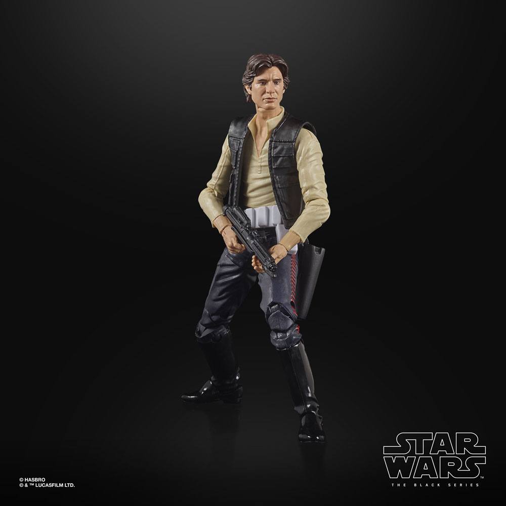 HASBRO - Star Wars Black Series The Power of The Force Action Figure 2021 Han Solo EXCLUSIVE