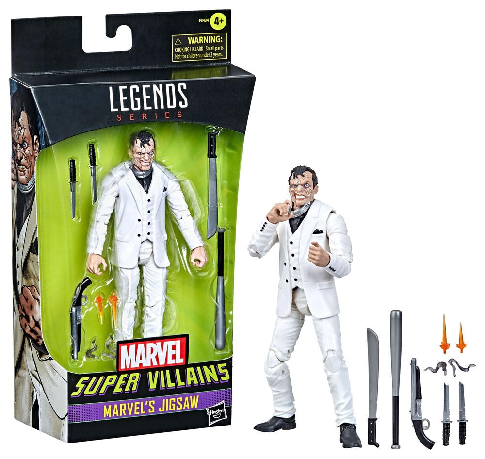 HASBRO - Marvel - Legends: Action Figure 2022 Super Villains Marvel Jigsaw