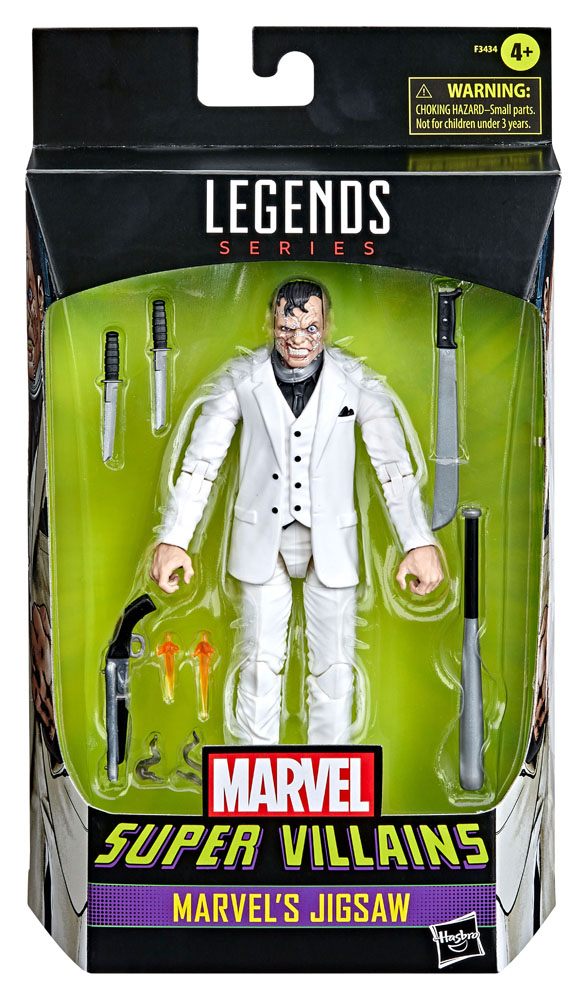 HASBRO - Marvel - Legends: Action Figure 2022 Super Villains Marvel Jigsaw