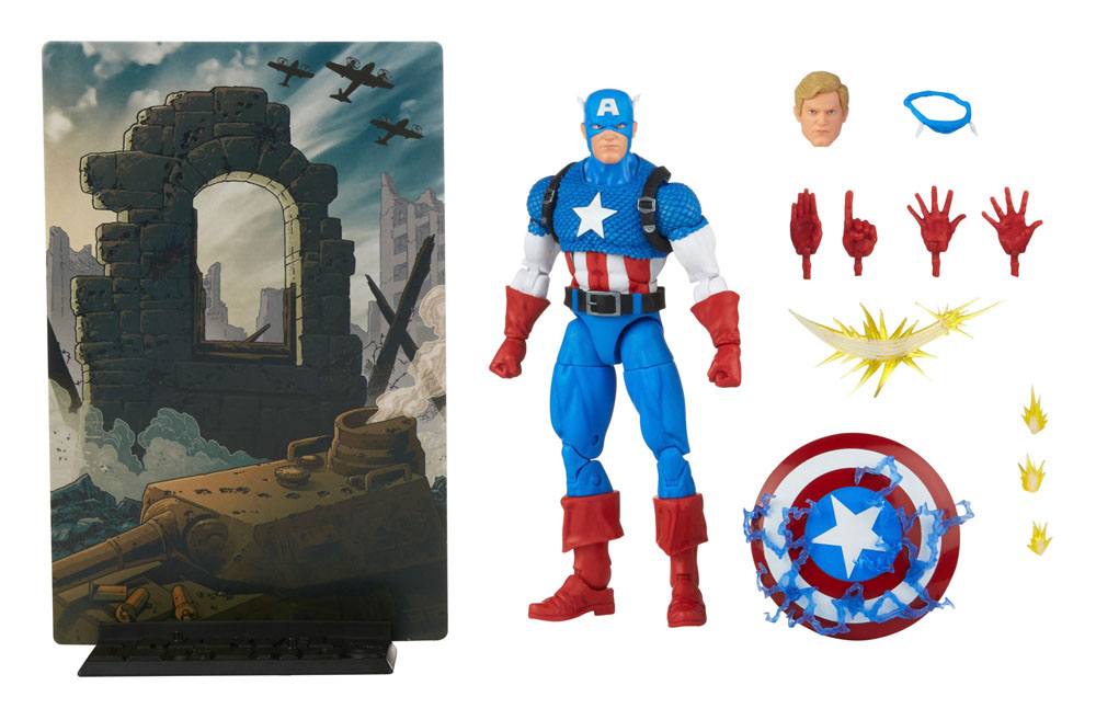 HASBRO - Marvel - Legends: 20th Anniversary Series 1 Action Figure 2022 Captain America