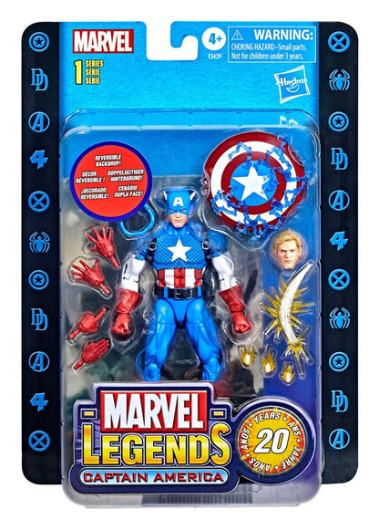 HASBRO - Marvel - Legends: 20th Anniversary Series 1 Action Figure 2022 Captain America