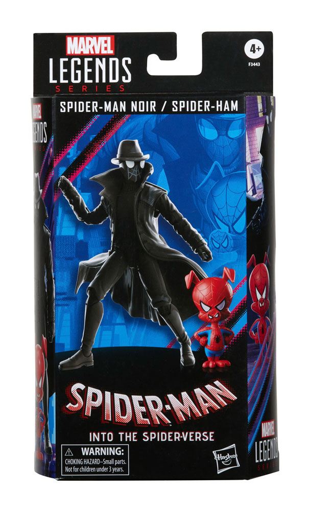 HASBRO - Spider-Man: Into the Spider-Verse Marvel Legends Action Figure 2-Pack 2022 Spider-Man Noir & Spider-Ham