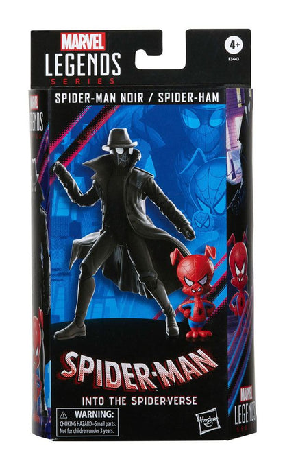 HASBRO - Spider-Man: Into the Spider-Verse Marvel Legends Action Figure 2-Pack 2022 Spider-Man Noir & Spider-Ham