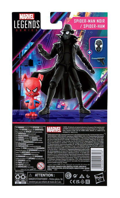 HASBRO - Spider-Man: Into the Spider-Verse Marvel Legends Action Figure 2-Pack 2022 Spider-Man Noir & Spider-Ham