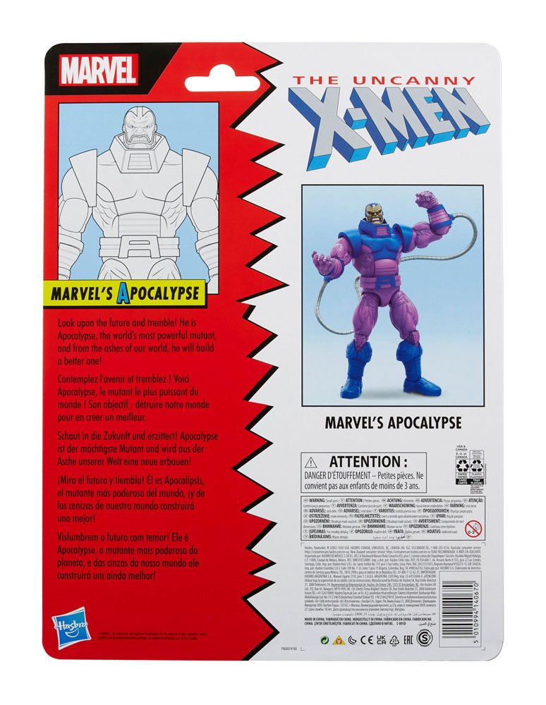 HASBRO - Marvel - Legends: The Uncanny X-Men Marvel Retro Action Figure 2022 Marvel's Apocalypse