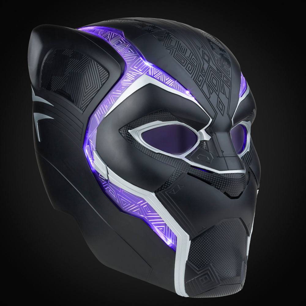 HASBRO - Marvel - Legends: Black Panther Electronic Helmet Black