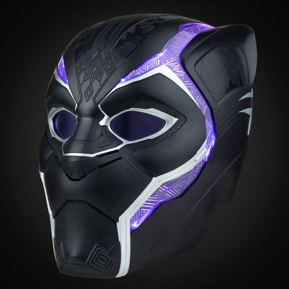 HASBRO - Marvel - Legends: Black Panther Electronic Helmet Black