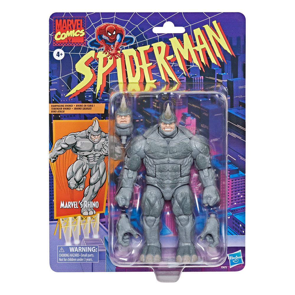 HASBRO - Spider-Man Marvel Legends Series Action Figure 2022 Marvel's Rhino