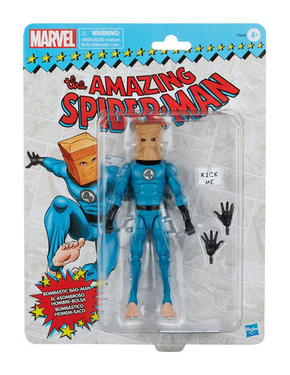 HASBRO - The Amazing Spider-Man Marvel Legends Series Action Figure 2022 Bombastic Bag-Man