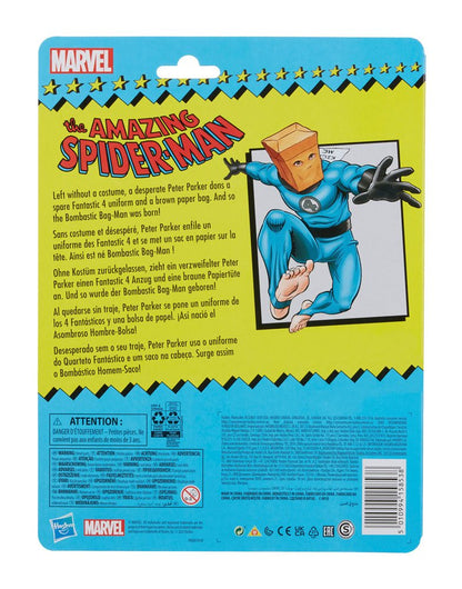HASBRO - The Amazing Spider-Man Marvel Legends Series Action Figure 2022 Bombastic Bag-Man