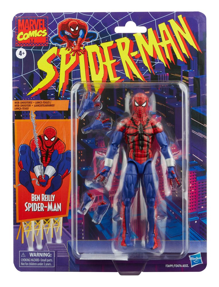 HASBRO - Marvel - Legends: Spider-Man Action Figure 2022 Ben Reilly Spider-Man 15 cm