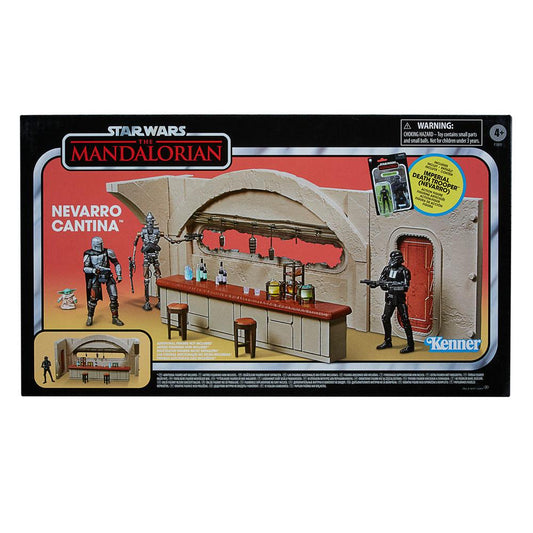 HASBRO - Star Wars The Mandalorian Vintage Collection Nevarro Cantina with Imperial Death Trooper (Nevarro Action Figure)