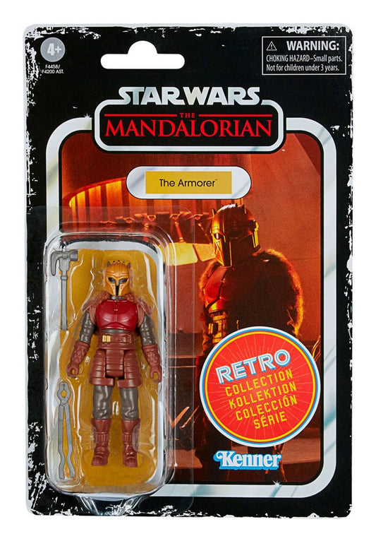 HASBRO - Star Wars The Mandalorian Retro Collection Action Figure 2022 The Armorer