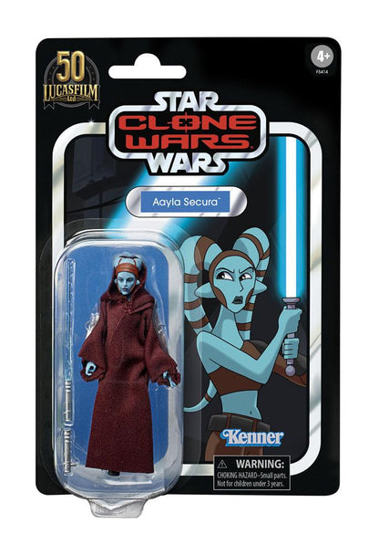 HAASBRO - Star Wars The Clone Wars Vintage Collection Action Figure 2022 Aayla Secura