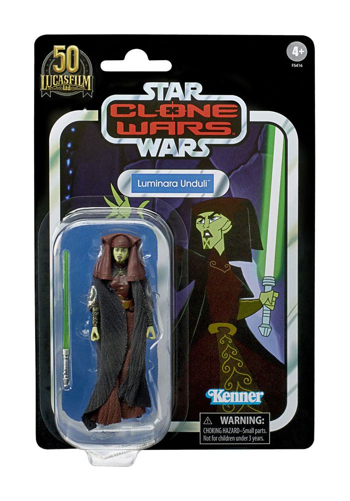 HASBRO - Star Wars The Clone Wars Vintage Collection Action Figure 2022 Luminara Unduli