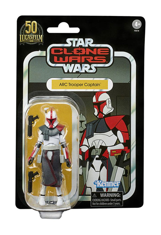 HASBRO - Star Wars The Clone Wars Vintage Collection Action Figure 2022 ARC Trooper Captain