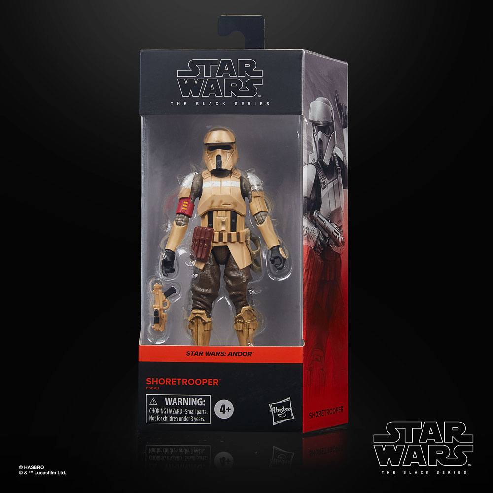 HASBRO - Star Wars Andor Black Series Action Figure Shoretrooper