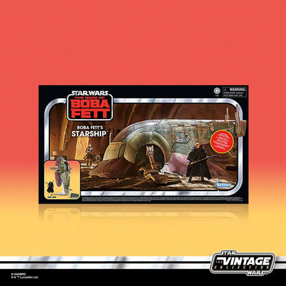 HASBRO - Star Wars The Book of Boba Fett The Vintage Collection Vehicle Boba Fett's Starship