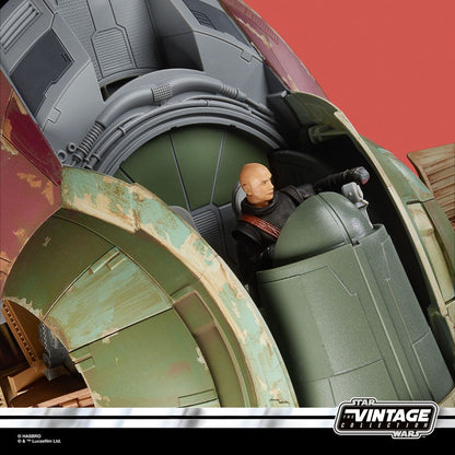 HASBRO - Star Wars The Book of Boba Fett The Vintage Collection Vehicle Boba Fett's Starship