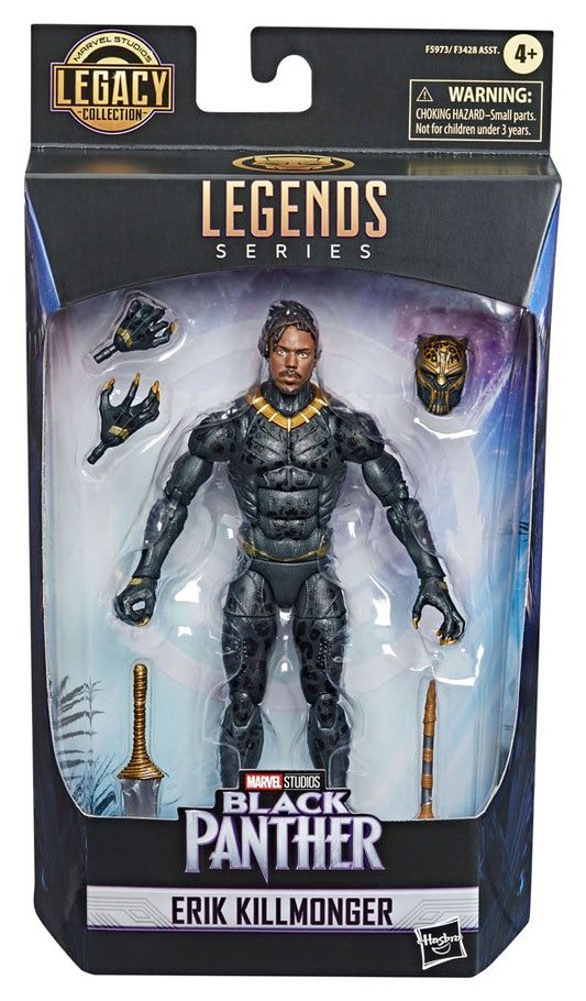 HASBRO - Marvel - Black Panther Legacy Collection Action Figure Erik Killmonger