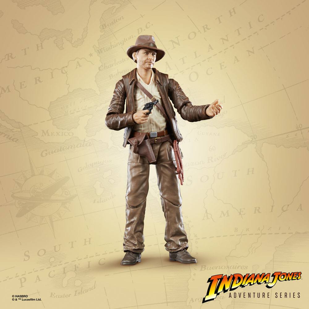 HASBRO - Indiana Jones Adventure Series Raiders of The Lost Ark Action Figure Indiana Jones