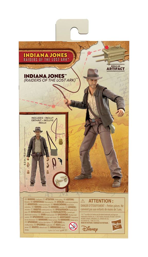 HASBRO - Indiana Jones Adventure Series Raiders of The Lost Ark Action Figure Indiana Jones