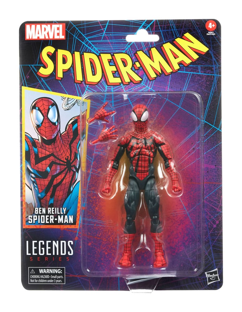 HASBRO - Spider-Man Marvel Legends Retro Collection Actionfigur Ben Reilly Spider-Man