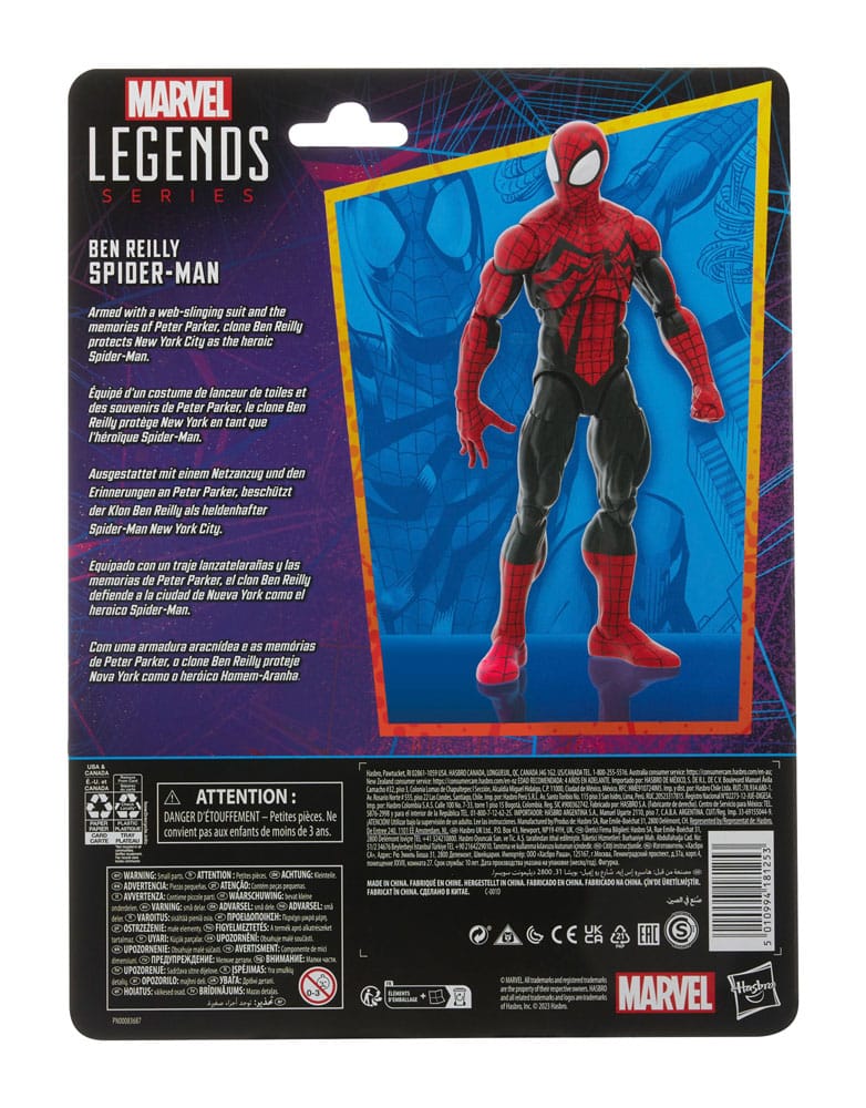 HASBRO - Spider-Man Marvel Legends Retro Collection Actionfigur Ben Reilly Spider-Man