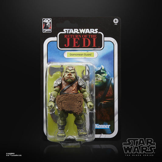HASBRO - Star Wars Episode VI 40Th Anniversary Black Series DeLuxe Action Figure Gamorrean Guard