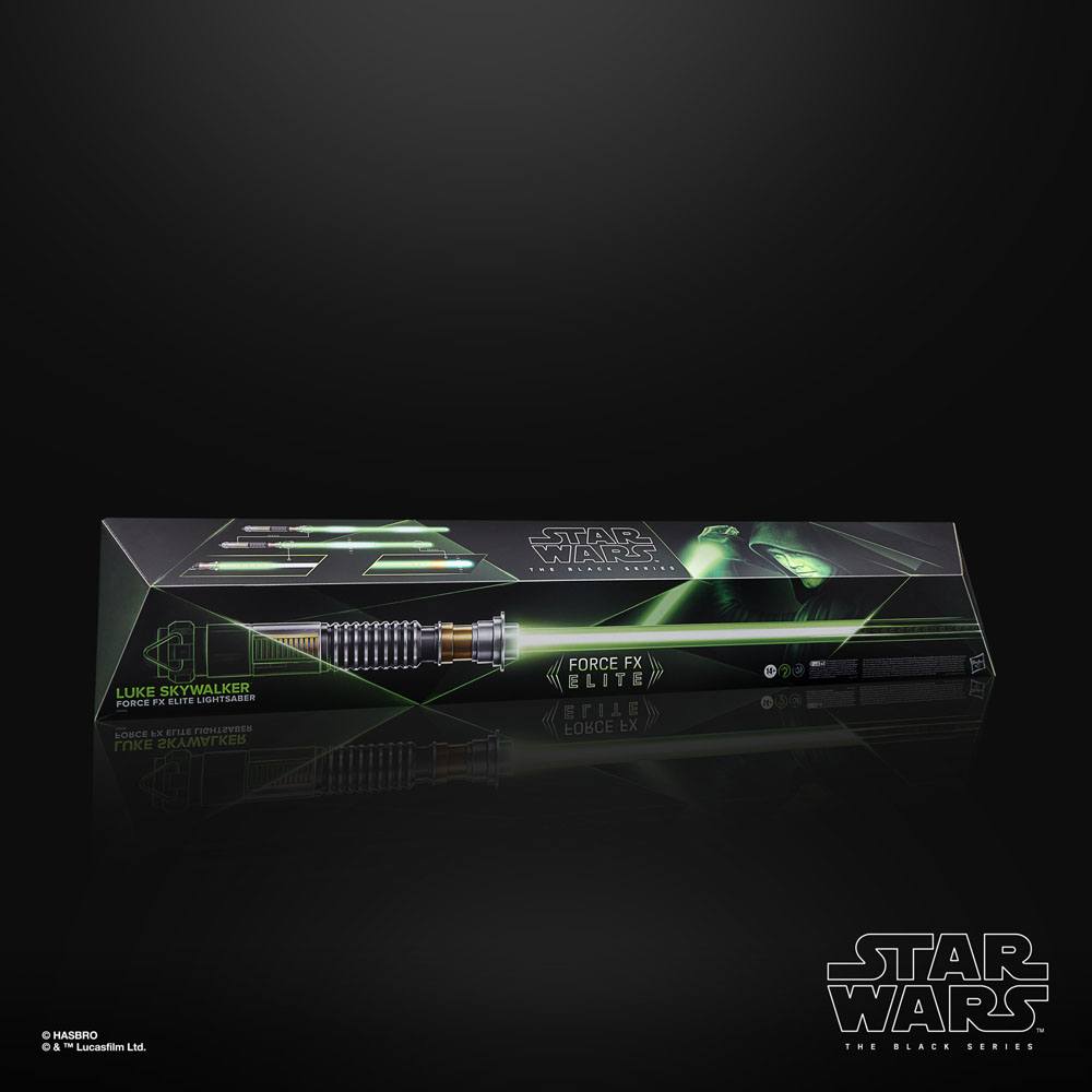 HASBRO - Star Wars Black Series Replica Force FX Elite Lightsaber Luke Skywalker