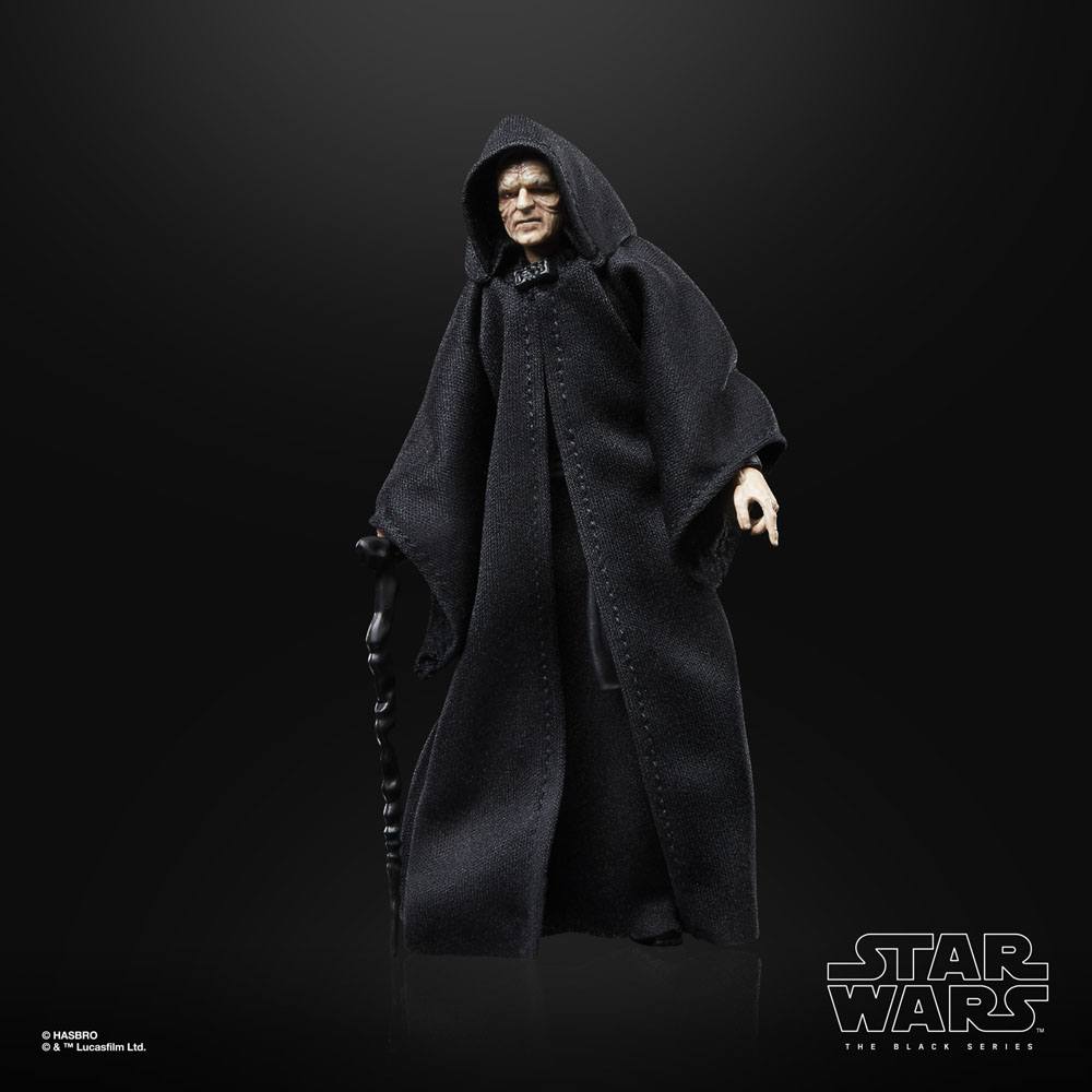 HASBRO - Star Wars Episode VI 40th Anniversary Black Series Action Figure The Emperor