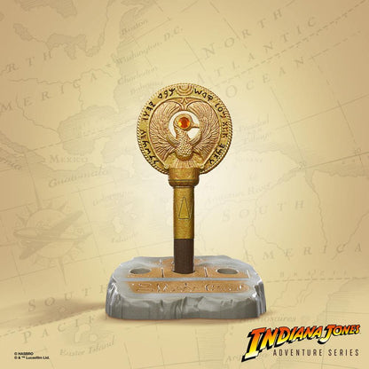 HASBRO - Indiana Jones Adventure Series Raiders of The Lost Ark Roleplay Replica Staff of Ra Headpiece