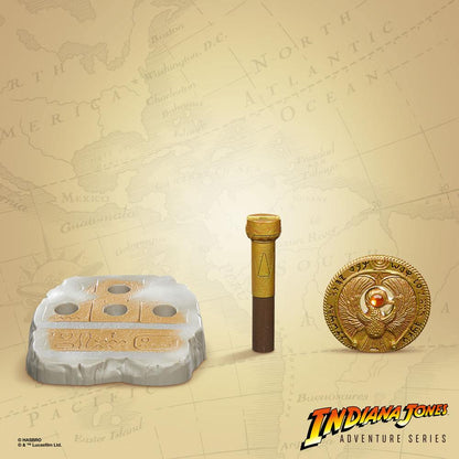 HASBRO - Indiana Jones Adventure Series Raiders of The Lost Ark Roleplay Replica Staff of Ra Headpiece