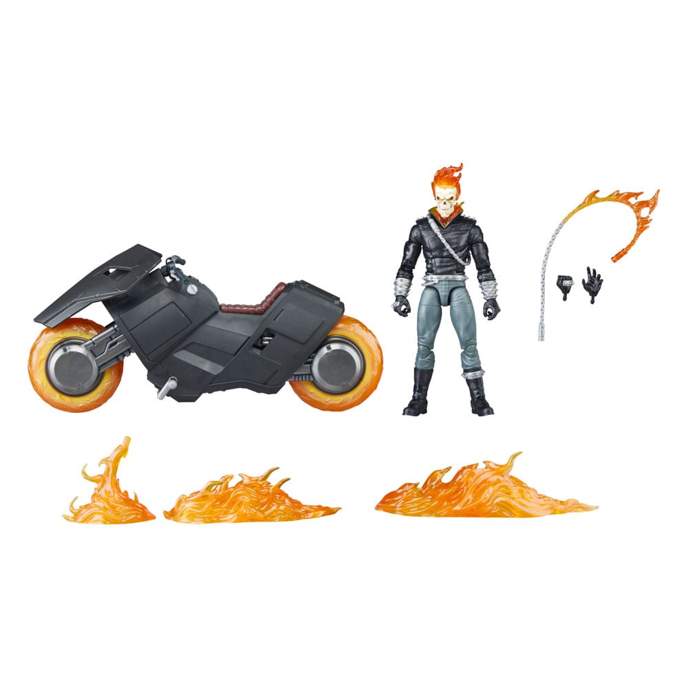 HASBRO - Marvel 85th Anniversary Marvel Legends Action Figure with Vehicle Ghost Rider