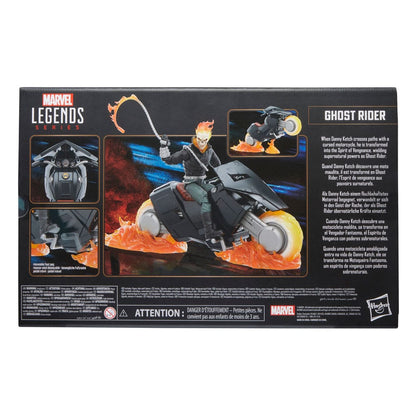 HASBRO - Marvel 85th Anniversary Marvel Legends Action Figure with Vehicle Ghost Rider