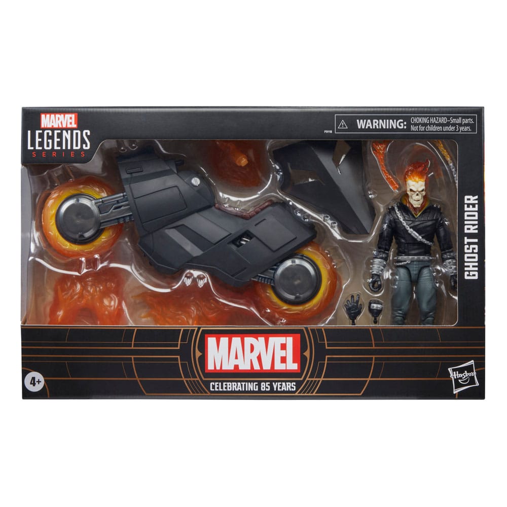 HASBRO - Marvel 85th Anniversary Marvel Legends Action Figure with Vehicle Ghost Rider
